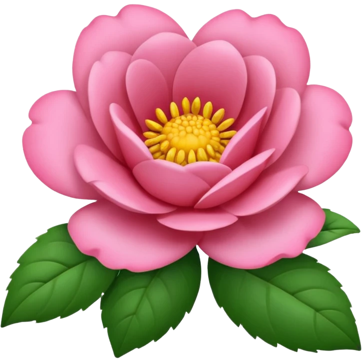Flor rosada emoji