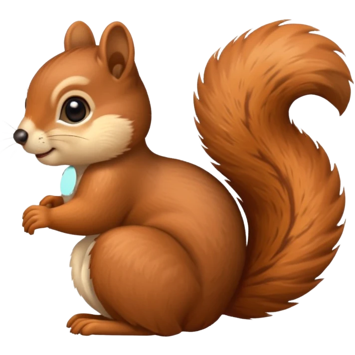 a squirrel emoji