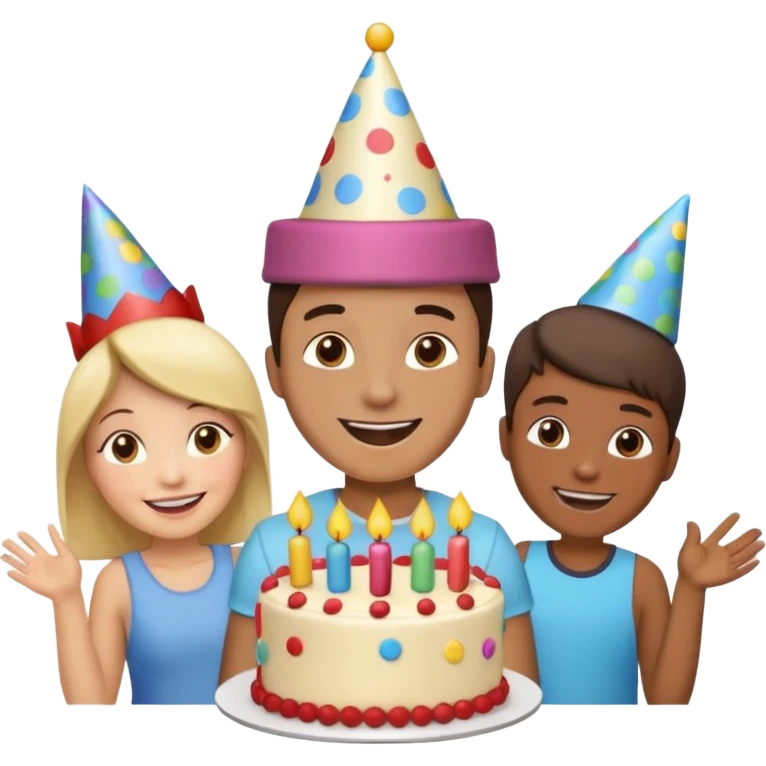 happy birthday emoji
