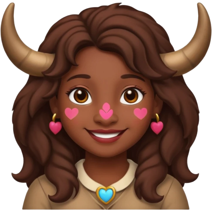 Tauros girl in love emoji