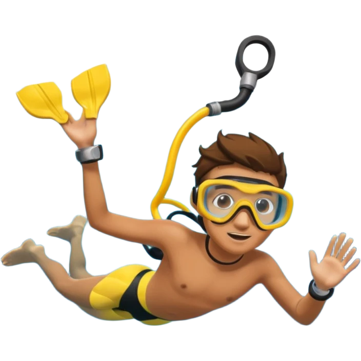  diving shoot emoji