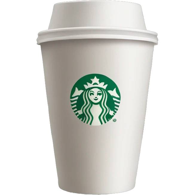 starbucks coffee cup emoji