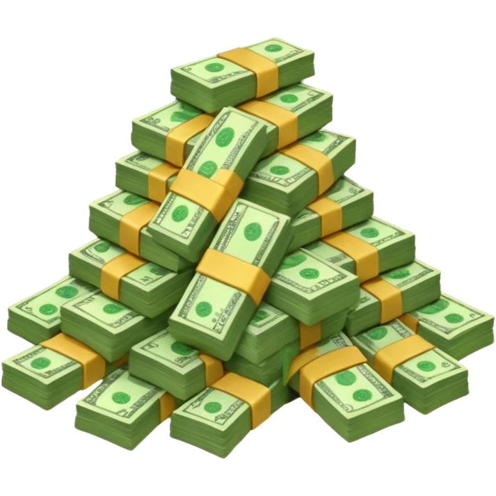 Lots of money emoji