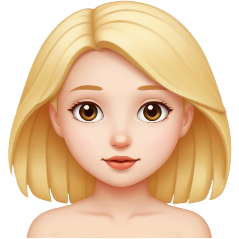 Cute girl emoji