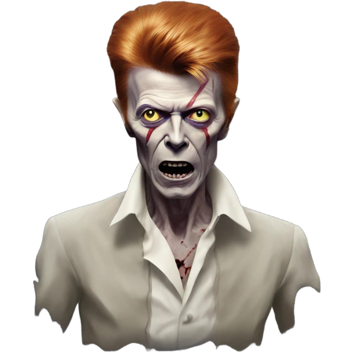 david bowie zombie dancing emoji