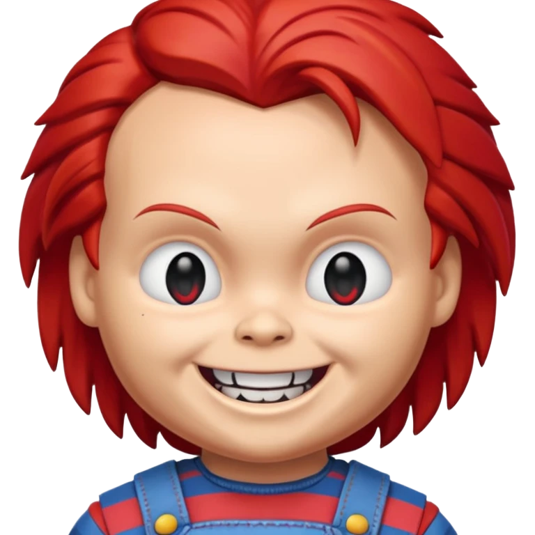 Un emojin de chuky emoji