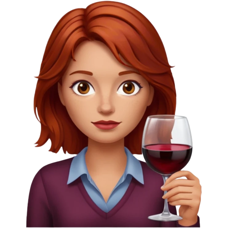 Mujer borracha emoji