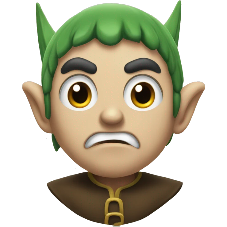 angry elf  emoji