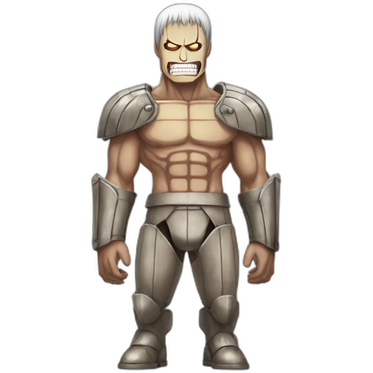 the armored titan, shingeki no kyojin emoji