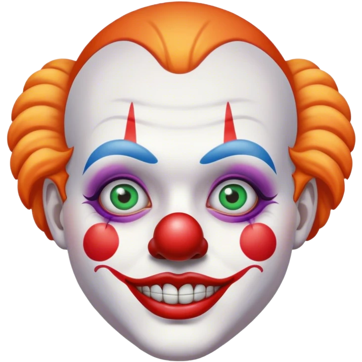 Killer clown emoji