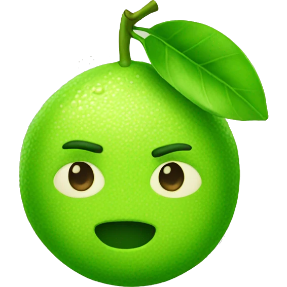 Lime emoji