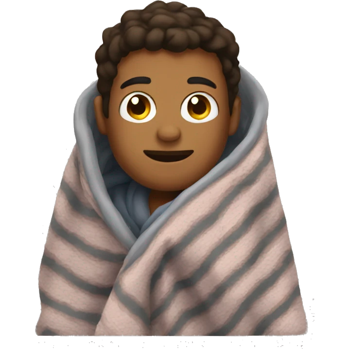 Cozy blanket  emoji