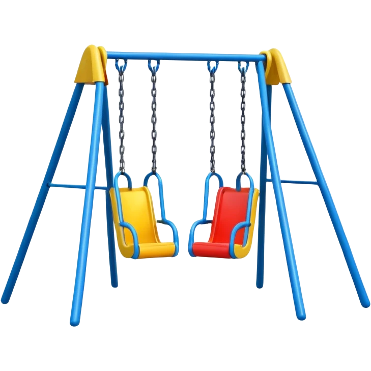 Playground swing set emoji