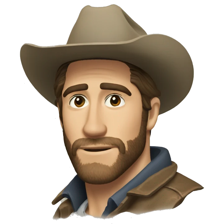 Jake Gyllenhaul from brokeback mountain emoji