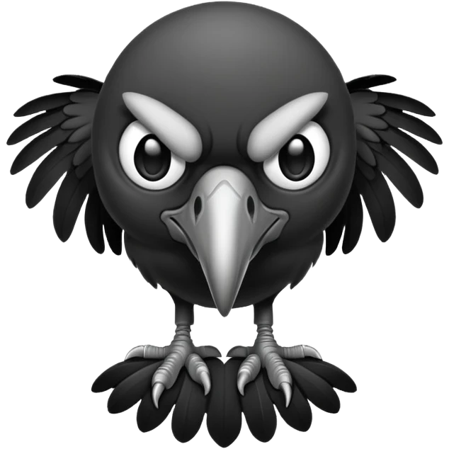 vulture emoju for use on Facebook emoji