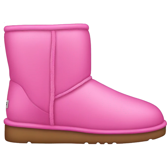 Pink Uggs  emoji
