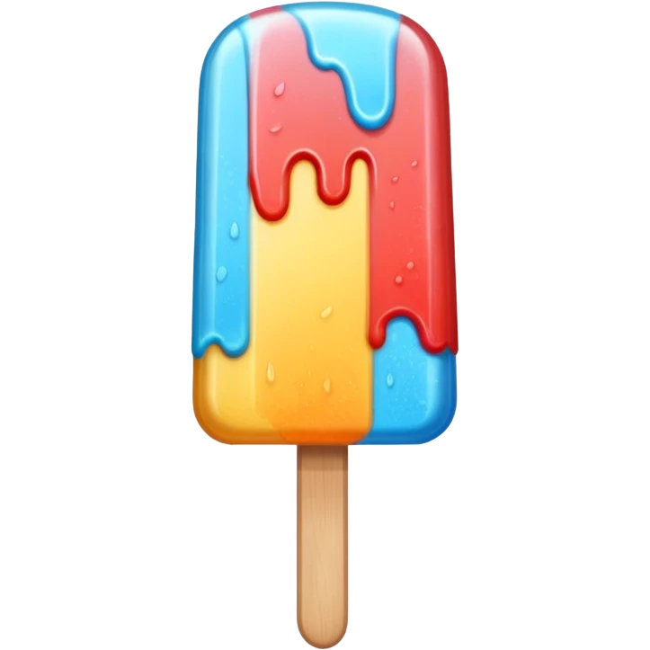 Ice on stick  emoji