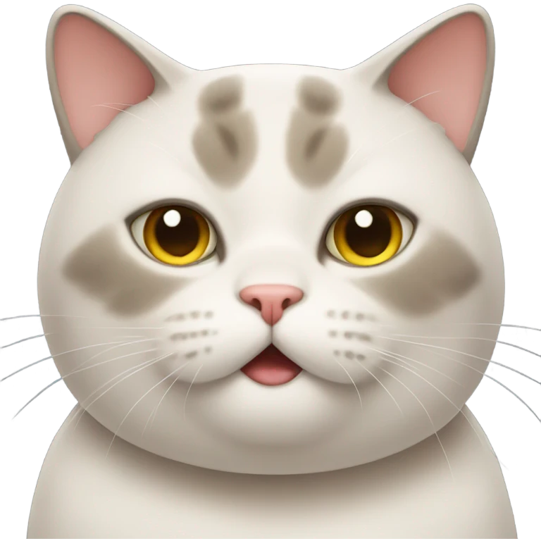 chubby cat  emoji