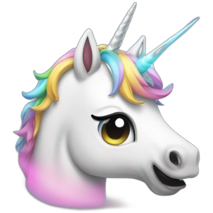 laser unicorn emoji