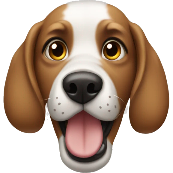 dog with a blog emoji