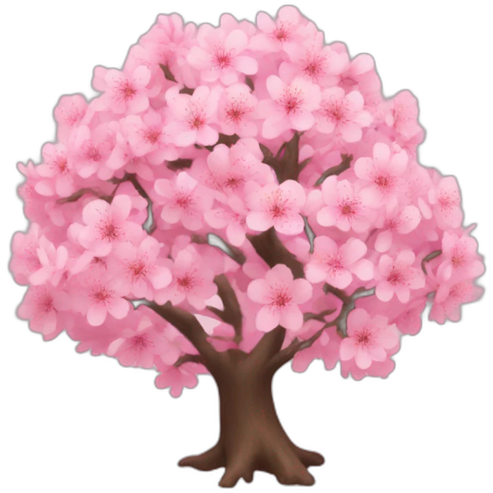 Sakura tree emoji