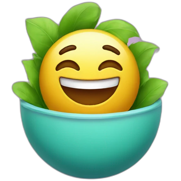 Tiktok mascot logo emoji