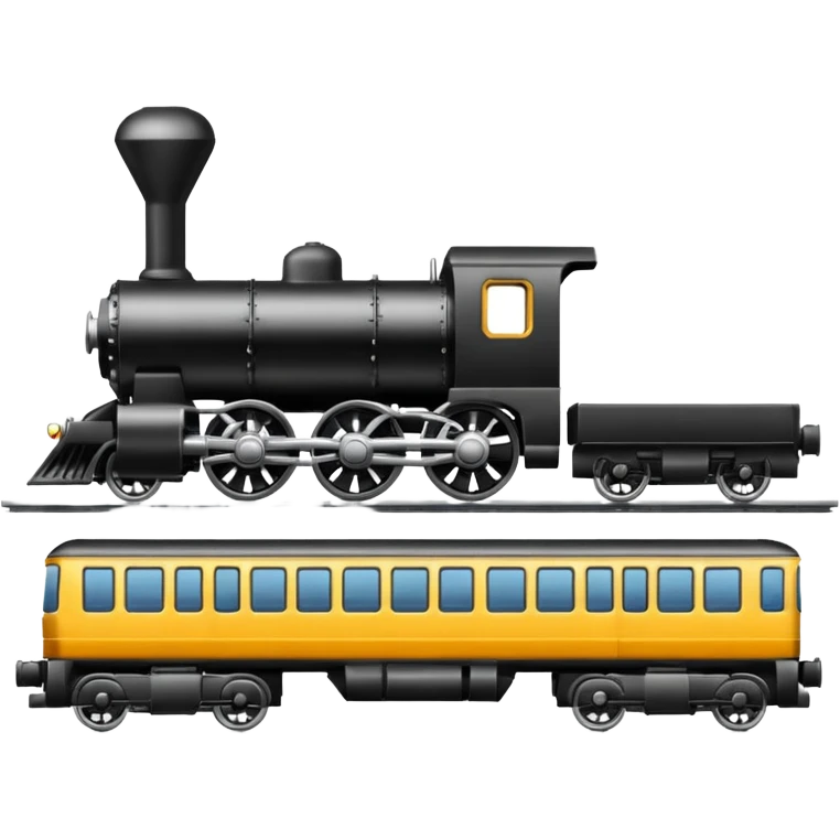 Train image. View right Side. emoji