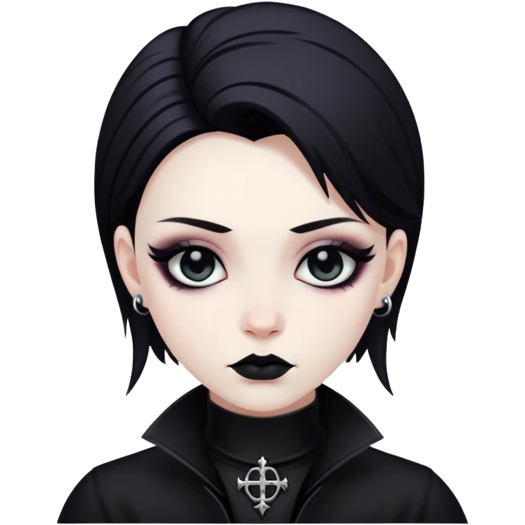 Goth emoji