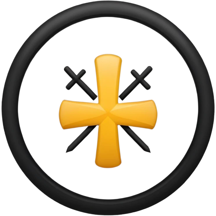 circle framed tick and cross emojis but replace backround colour with hex #162039 emoji