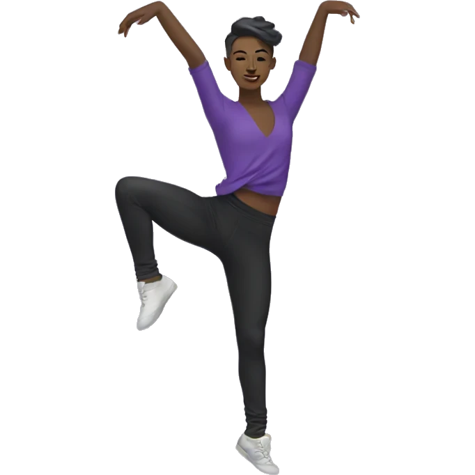 Non binary dancer emoji