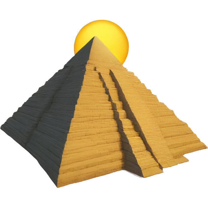 sun pyramid emoji