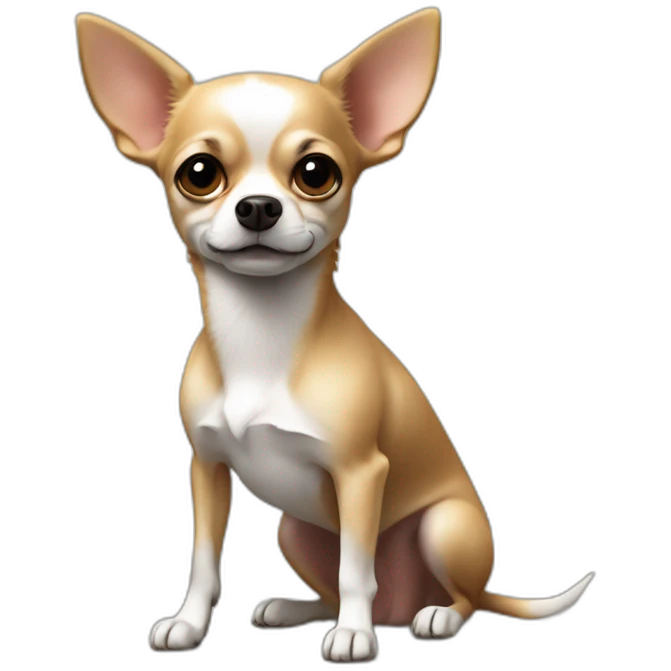 Chihuahua à poil long emoji