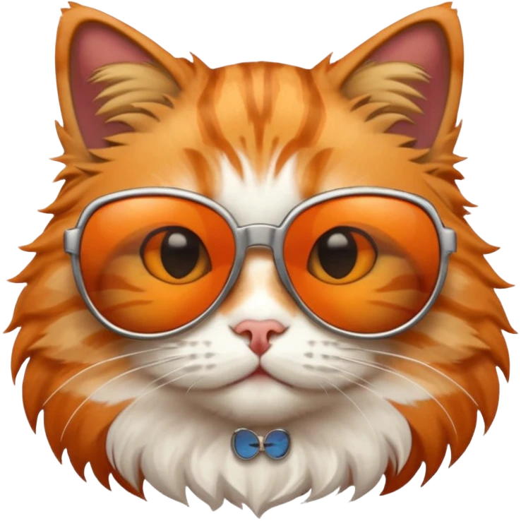 Cat wearing sunglasses emoji