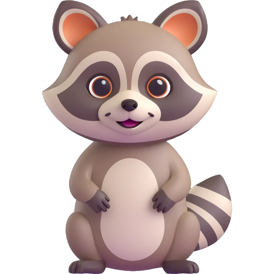 raccoon emoji