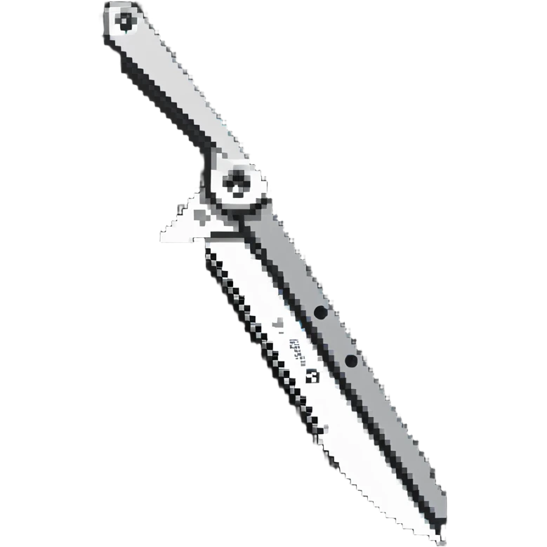 Box cutter knife with extended blade, utility cutting tool emoji