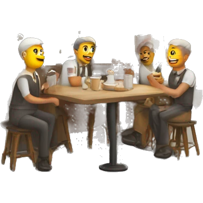 Cafe con masmelos emoji