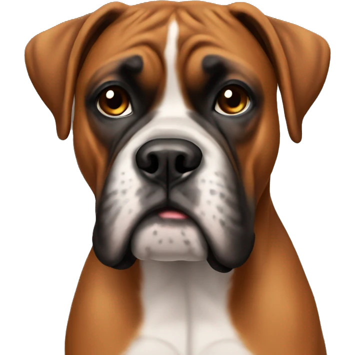 Boxer dog emoji