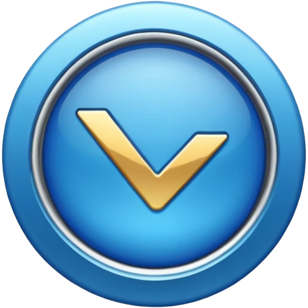 Blue verification badge emoji