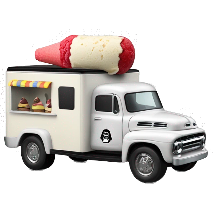 Darth Vader’s Matchbox ice cream truck 1956 ford emoji