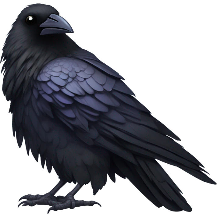 Dead raven emoji