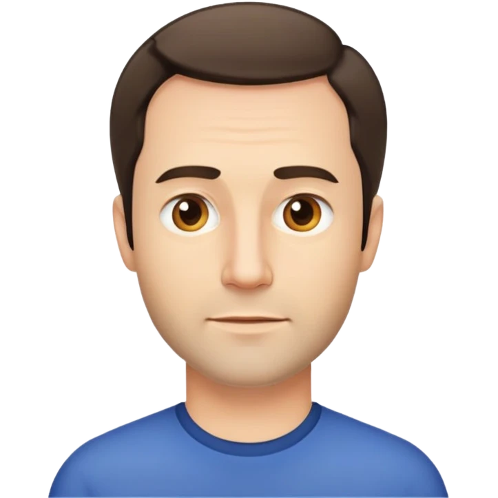 "- Nam
- 40 tuổi
- Da trắng
- Tóc ngắn
- Mặt bình thường
- Râu quai nón" emoji
