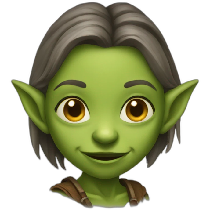 female goblin emoji