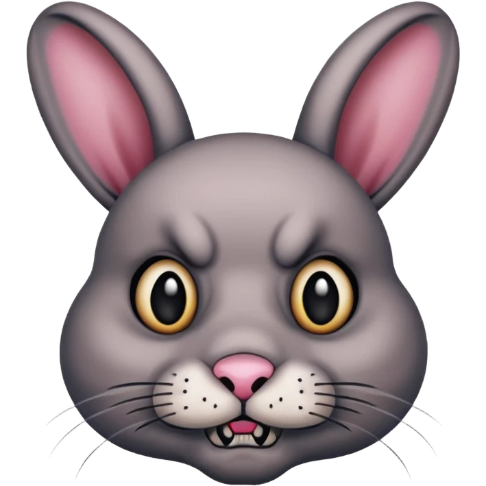 tattooed-scary-looking-bunny-with-heavy-face-tattoes emoji