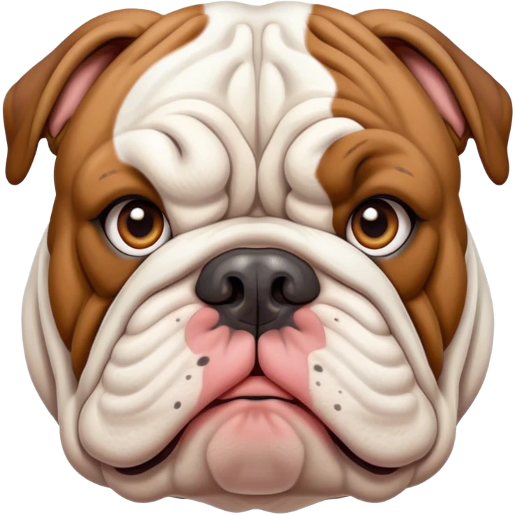 owner  English bulldog emoji