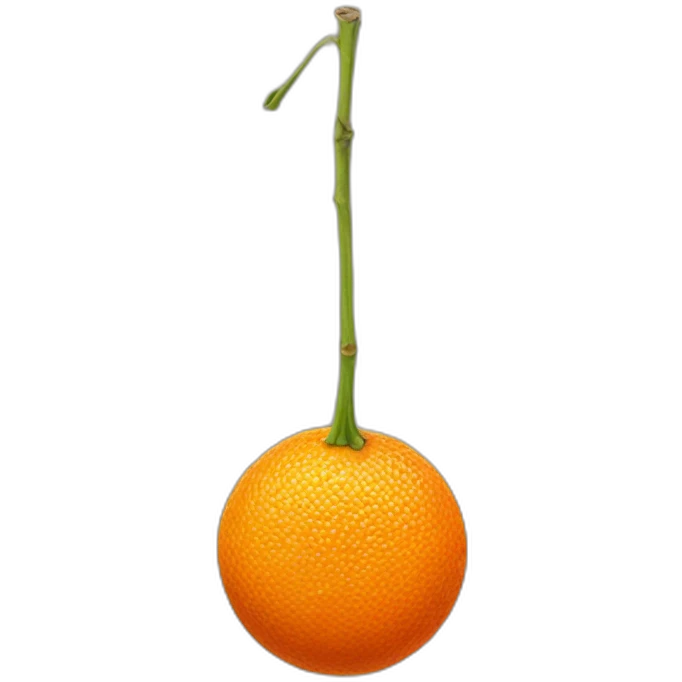 balle orange emoji