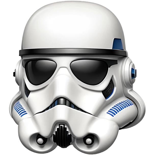 Stormtrooper with sunglasses emoji