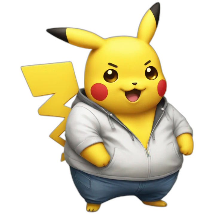 fat pikachu emoji