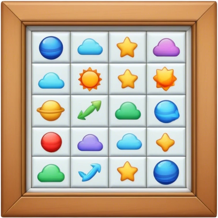 background tile space emoji
