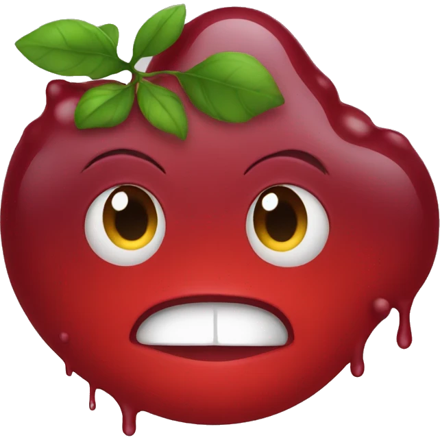 Red liquid emoji