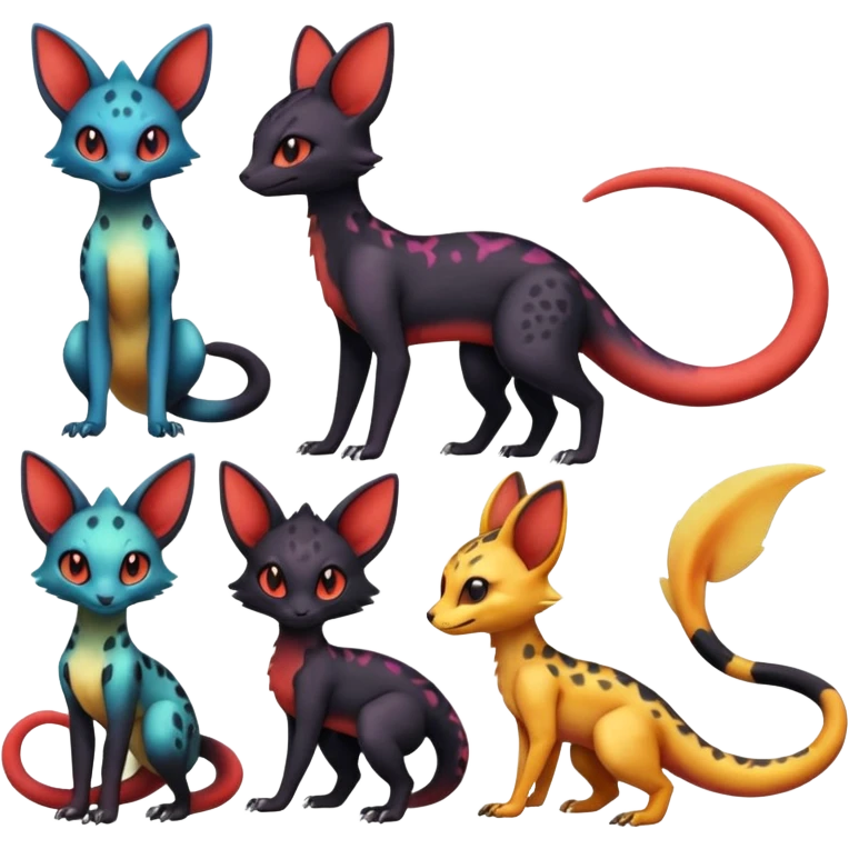 magma-gradients-colored Salandit-Umbreon-Genet-Noivern-Noibat-Serval-Hybrid (Full body) emoji